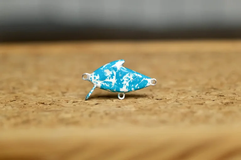 CS Nano Shark Turquoise Ink – tonąca przynęta 2,8 cm na różne rodzaje wód