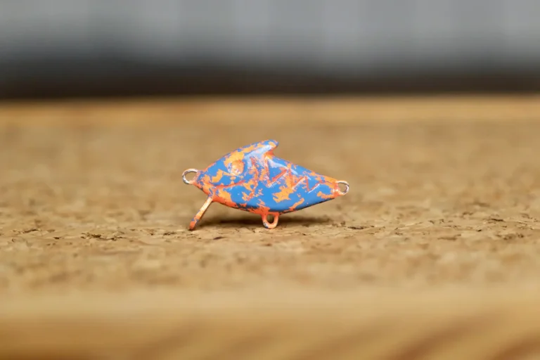CS Nano Shark Rust Blue – ręcznie wykonana przynęta na polskie ryby drapieżne
